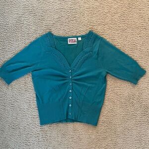 Anthropologie Rosie Neira Fitted Cardigan